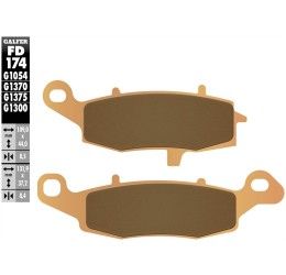 Front brake pads Galfer for Suzuki Gladius 650 ABS 2010 G1375 sintered sport FD174G1375