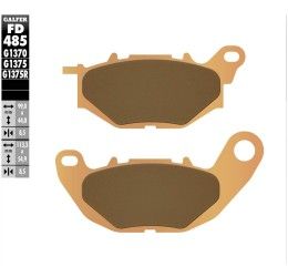 Front brake pads Galfer for Yamaha R3 15-23 G1370 sintered street FD485G1370