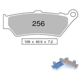Front brake pads Nissin for Aprilia Tuareg 660 21-24 Organic SS 04 442P25604
