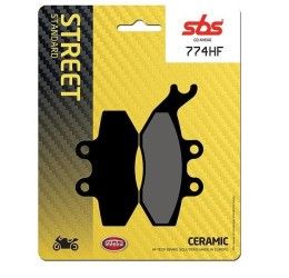 Front brake pads SBS for Aprilia RX 50 06-18 HF ceramic street 774HF