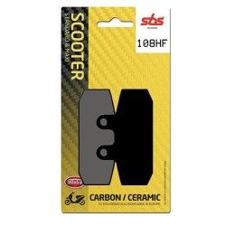 Front brake pads SBS for Aprilia Sportcity 250 IE 06-08 HF ceramic street 108HF