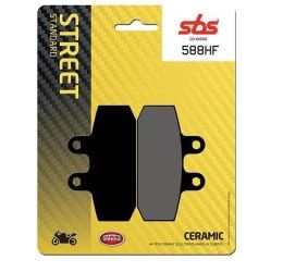 Front brake pads SBS for Aprilia Sportcity 250 IE 06-08 HF ceramic street 588HF