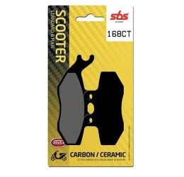 Front brake pads SBS for beta rr motard track am6 k/s e2 50 08-09 CT Carbon Ceramic Scooter 168CT