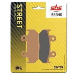 Front brake pads SBS for Honda Africa Twin XRV 750 90-92 HS sintered street 593HS