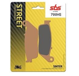 Front brake pads SBS for Honda CB 300 F 15-16 HS sintered street 700HS