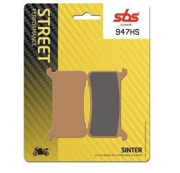 Front brake pads SBS for Honda CBR 600 RR ABS 2024 HS sintered street 947HS