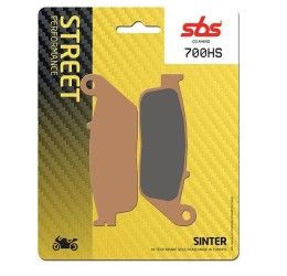 Front brake pads SBS for Honda NC 750 X ABS 14-24 HS sintered street 700HS