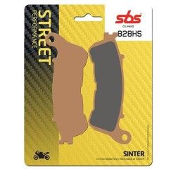 Front brake pads SBS for Honda XL 700 V Transalp ABS 08-13 HS sintered street 828HS