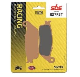 Front brake pads SBS for Kawasaki Ninja 650 ABS 17-25 RST sintered street/track 627RST