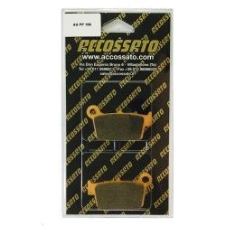 Rear brake pads Accossato for Aprilia MXV 4.5 09-13 STMX OFF-ROAD sintered AGPP106STMX