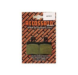 Rear brake pads Accossato for Ducati 748 R 00-02 OR organic AGPA31OR