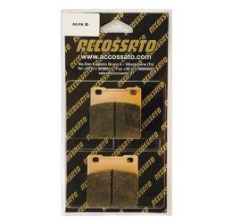 Rear brake pads Accossato for Kawasaki ZRX 1200 S 01-07 OR organic AGPA53OR
