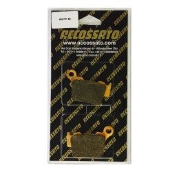 Rear brake pads Accossato for Sherco 125 SE-R 17-19 ST Street sintered AGPP80ST