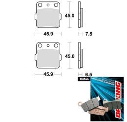 Rear brake pads Braking for Yamaha YZ 85 Ruote Basse 18-25 CM44 sintered offroad 686CM44