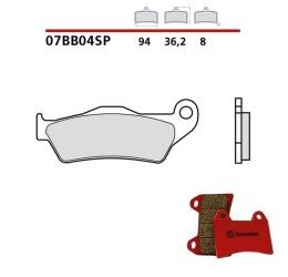 Rear brake pads Brembo for BMW R nine T 13-23 SP sintered 07BB04SP