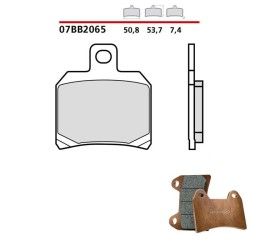 Rear brake pads Brembo for Ducati SuperSport 939 S 17-20 Genuine parts SINTERED 07BB2065