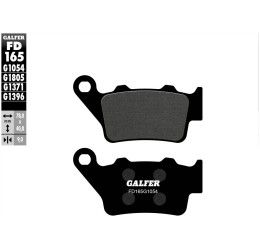 Rear brake pads Galfer for Ducati Scrambler 1100 2018 G1370 semi metal FD165G1054