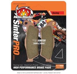 Rear brake pads Moto Master SinterPRO Racing for Yamaha WR 125 2T 03-07 racing sintered offroad