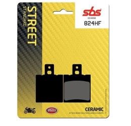 Rear brake pads SBS for Aprilia RS 125 Replica 92-97 HF ceramic street 824HF