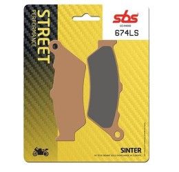 Rear brake pads SBS for Ducati Diavel V4 23-24 LS sintered street 674LS