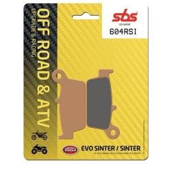 Rear brake pads SBS for Honda XR 600 R 91-00 RSI sintered Off-road 604RSI