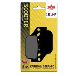 Rear brake pads SBS for Triumph Street Triple 675 R 08-12 HF ceramic street 161HF