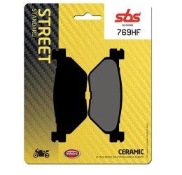 Rear brake pads SBS for Yamaha TDM 900 02-13 HF ceramic street 769HF