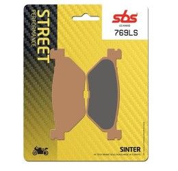 Rear brake pads SBS for Yamaha TDM 900 02-13 LS sintered street 769LS