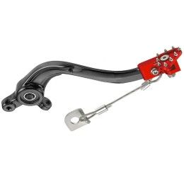 CNC machined Alloy rear brake pedal Innteck for GasGas EC 300 21-23 - Color BLACK-RED