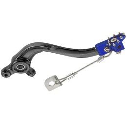 CNC machined Alloy rear brake pedal Innteck for GasGas MC 125 21-23 - Color BLACK-BLUE