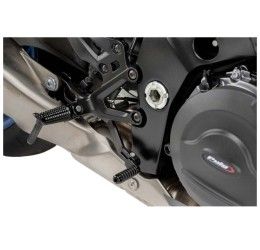Puig adjustable rear brake pedal for Suzuki GSX-S 1000 21-25 black color
