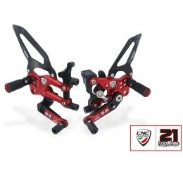 Rear sets CNC Racing for Ducati 1199 Panigale S 12-14 Troy Bayliss Limited Edition