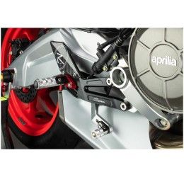 Rear sets Lightech for Aprilia RS 660 20-24 with fold up footpeg