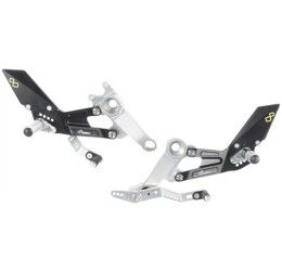 Rear sets Lightech for Aprilia RS 660 20-25 with fold up footpeg