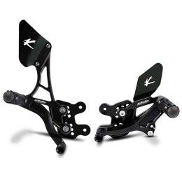 Rear sets Valtermoto tipo 1.5 Triumph Daytona 675 13-16