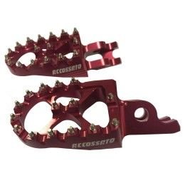 Accossato Footpegs cnc machined for Honda CRF 250 R 04-20