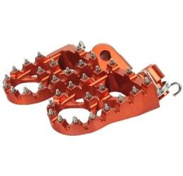 Accossato Footpegs cnc machined for Husaberg TE 250 2T 11-14