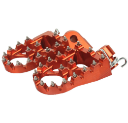 Accossato Footpegs cnc machined for KTM 125 SX 98-15