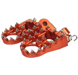 Accossato Footpegs cnc machined for KTM 520 SX-F 00-02