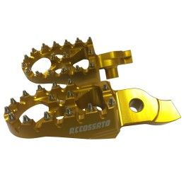 Accossato Footpegs cnc machined for Suzuki RMZ 250 07-09