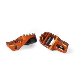 GECO 3D Footpegs cnc machined for KTM 125 EXC 17-23 MOTARD version
