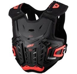 Chest Protector Leatt 2.5 for kid black-red color (size 134-146 cm)