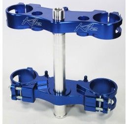 Kite MX-EN triple clamps cnc machined anodized for GasGas MCF 350 21-23 (offset 22)