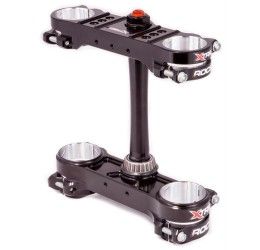 Xtrig Rocs triple clamps cnc machined variable offset for GasGas EC 250 21-23 black (offset 20-22mm)