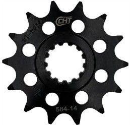 Front sprocket CHT Chiaravalli KM chain 520 for Yamaha FZ6 Fazer 04-06