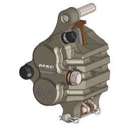Front brake caliper Moto Master MXC per Husaberg FE 570 10-12 CNC machined with brake pads included