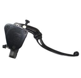 Radial Brake Master Cylinder Accossato 19X20 with integrated fluid reservoir and fold-up lever
