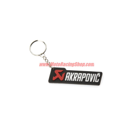 Keychains AKRAPOVIC black and silver horizontal