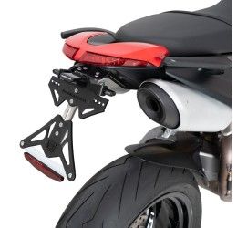 Barracuda License Plater for Ducati Hypermotard 950 20-21 adjustable