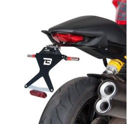 Barracuda License Plater for Ducati Monster 821 14-17 adjustable